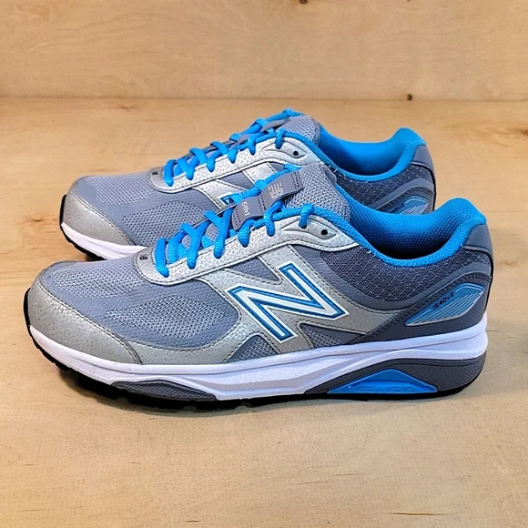 New Balance 1540v3 Encap Silver Blue Running Walking Shoes - Picture 5 of 9
